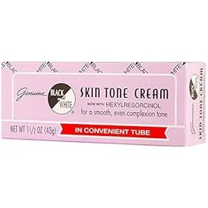 Genuine Black & White Color Correction Skine Tone Cream 1.5 Oz.
