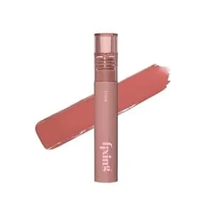 Etude Fixing Tint #08 Dusty Beige (4g) - Long Lasting High Pigmented Liquid Lipstick - Waterproof Lightweight Matte Finish Lip Stain - Full Coverage - Korean Makeup, Kbeauty