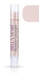 Natural Blemish Concealer Stick By Bella Mari (Light Rose t10) - Made With Organic Ingredients - No Toxic Synthetic Chemicals - Tsa-Approved Travel Size