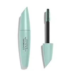 Covergirl Lash Blast Clean Volume Waterproof Mascara, Vegan Formula, Volumizing, Smudge-Proof, Black Brown, 1 Count