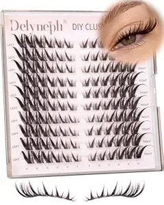 Fox Eye Lash Clusters Dark Brown Eyelash Clusters Pre Mapped Cat Eye Lashes Wispy Cluster Eyelash Extensions Manga Lashes Clusters Fairy Individual Lashes By Delyneph