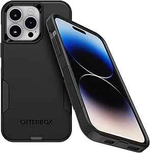 Otterbox Iphone 14 Pro Max (Only) - Commuter Series Case - Black - Slim & Tough - Pocket-Friendly - With Port Protection - Non-Retail Packaging