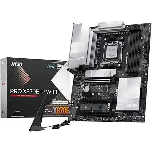 Msi Pro x870e-P Wifi am5 ddr5 8200mhz(Oc) 3x M.2 usb4 Gbps Hdmi 5g Lan Wifi 7 Rgb Atx