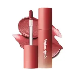 Touch In Sol Vegan Again Blur Core Lip Tint (#Fig Plum) - Long Lasting, High Pigment Velvet Matte Lip Stain – Lightweight Smooth Blur Finish