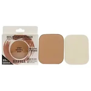 Sorme' Treatment Cosmetics Believable Finish Dual Active Foundation Refill, Natural Buff