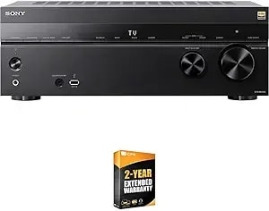 Sony Str-an1000 7.2 Channel Home Theater 8k A/V Receiver Bundle With 26 Month Cps Extended Protection Pack