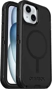 Otterbox Iphone 17e & Iphone 16e (Only) - Defender Series Magsafe Case - Black - Built-In Magnets - Screenless - Rugged & Durable - With Port Protection - Holster Clip Included - Non-Retail Packaging