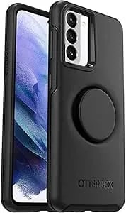 Otterbox Galaxy s21+ 5g (Only - Not For The Ultra Models) - Popgrip Symmetry Series Case - Non-Retail Packaging - Black