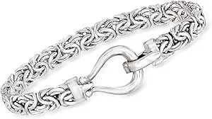 Ross-Simons Sterling Silver Byzantine Bracelet