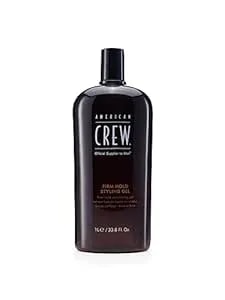American Crew Men'S Hair Styling Gel, Firm Hold, Non-Flaking, 33.8 Fl Oz, 33.8 Fl Oz