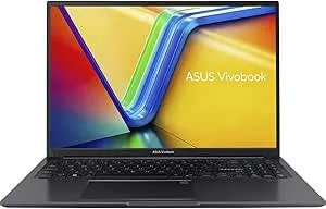 ASUS Vivobook 16 Laptop, 16” Wuxga (1920 X 1200) 16:10Display, AMD Ryzen 7 7730U CPU, AMD Radeon™ Graphics, 8GB RAM, 1TB SSD, Fingerprint Sensor, Windows 11 Home, Indie Black, M1605YA-ES74