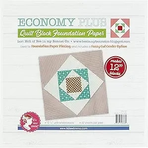 It'S Sew Emma Foundation Paper Eco Pl, 12" Economy Plus From Lori Holt