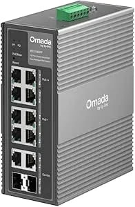 Omada 10-Port Gigabit Industrial Easy Managed Switch With 6-Port Poe+ And 2-Port Poe++