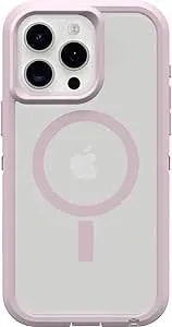 Otterbox Iphone 15 Pro Max (Only) Defender Series Xt Clear Case - Mountain Frost (Clear), Screenless, Rugged, Snaps To Magsafe, Lanyard Attachment