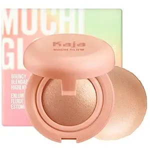Kaja Mochi Glow Bouncy Highlighter - 03 Luna - Cruelty-Free, Paraben-Free, Sulfate-Free, Phtalates-Free, K-Beauty