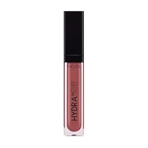 Note Cosmetique Hydramoist Lipgloss - Lip Gloss For Women With Shea Butter And Cupuacu - Lip Moisturizer Hydrates - 04 Dark Caramel - 0.2 Oz