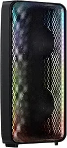 Samsung Mx-st40b Sound Tower Portable Party Speakers, 160w Floor Standing Speaker, Bi-Directional Sound, Built-In Battery, ipx5 Water Resistant, Party Lights, Bluetooth Multi-Connection, 2022