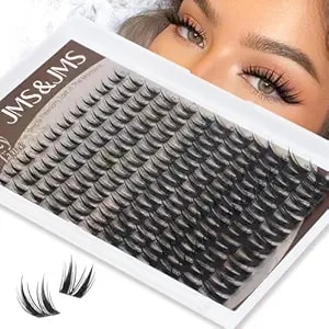 Jms&Jms Bunny Lash Clusters, Manga Eyelash Clusters C Curl, Anime Lashes Wispy Natural Invisible Band Bunny Lashes With Waterproof (Bunny-8-18mix)