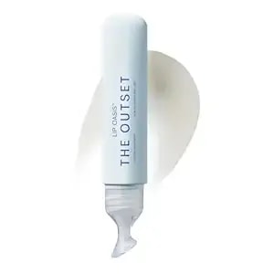 The Outset Lip Oasis Hydrating Lip Balm, Glossy Moisturizing Lip Treatment For Dry, Sensitive Lips, Clean, Vegan & Gluten-Free, Clear, 0.3 Oz