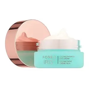 Foreo Iris C-Concentrated Brightening Eye Cream For Dark Circles And Puffiness - Under Eye Brightener - Hyaluronic Acid - Antioxidant - Vegan - Travel Size - All Skin Types - 0.5 Oz