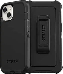Otterbox Defender Series Screenless Edition Case For Iphone 13 (Only) - Holster Clip Included - Non-Retail Packaging - Black