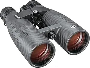 Bushnell Match Pro ED 15x56 Binoculars - MRAD Reticle, ED Prime Glass, Multi-Coated Lenses For Long Range Spotting