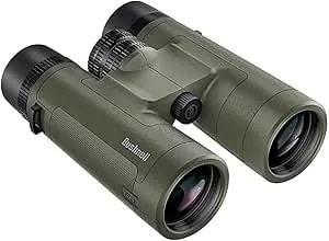 Bushnell R3 Binoculars With Vault Lite Bino Chest Harness, HD Optical System, Fully Multi-Coated Lenses, EXO Barrier, IPX7 Waterproof - Binoculars For Bird Watching And Wildlife Observation
