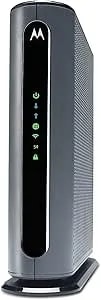 Motorola mg7700 Modem With Built In Wifi - Approved For Comcast Xfinity, Cox, Spectrum - For Plans Up To 800 Mbps - Docsis 3.0 + Gig Wifi Router (Renewed)
