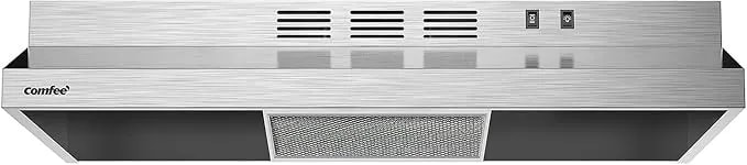 Comfee' Range Hood 30 Inch Under Cabinet 200 Cfm Ducted/Ductless