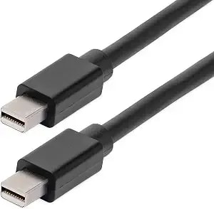 Startech 3ft Mini Displayport Cable, 8k 60hz, Male To Male (mdisplport3) - Ultra Hd 4k 120hz Video, Mdp 1.4 Cable For Monitors, Mini Displayport Cord, hdr10
