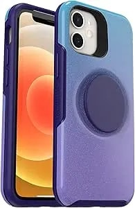 Otterbox + Popgrip Symmetry Series Case For Iphone 12 Mini, Retail Packaging - Making Waves