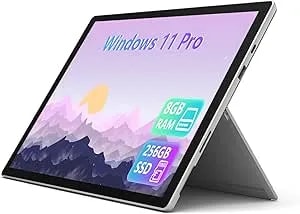 Microsoft Surface Pro 7+ Tablet, 12.3in(2736 X 1824) Touchscreen, Core i5-1135g7 2.4ghz, 8gb Ram, 256gb Ssd, Cam, Windows 11 Pro(Renewed)