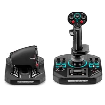 Thrustmaster Sol-R4 Hotas - Joystick And Throttle For Flight Simulation (Compatible With PC)
