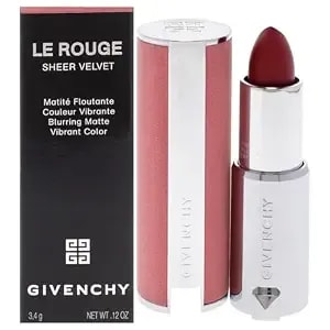 Le Rouge Sheer Velvet Matte Lipstick - n37 Rouge Graine By Givenchy For Women - 0.11 Oz Lipstick