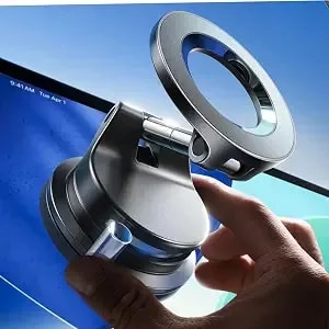 Lisen For Magsafe Car Mount [3800gf Strong Magnet & 90+Lbs Suction] 360° Adjustable Vacuum Magnetic Phone Holders For Your Car, For Iphone 17 Pro Max 16 15 14 13 12 Plus Air For All Smartphones