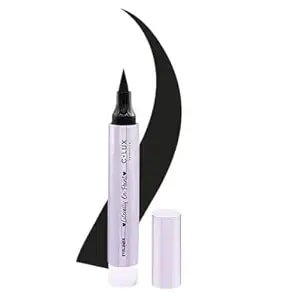 C-Lux Literally On Point Jumbo Marker Liquid Eyeliner – Waterproof Black Eyeliner Pen, Smudge Resistant, Long Lasting Up To 12h, High Pigment Felt Tip, Cruelty Free Makeup