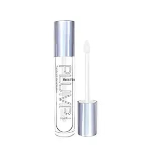 Music Flower Lip Plumper, Softer And Fuller Lips, Moisturizing Lip Care With Clear Gloss Formula