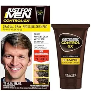 Just For Men Control Gx Grey Reducing Shampoo Blonde & Medium Brown