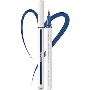 Focallure Sadness Proof Precision Eyeliner,Sweatproof Eyeliner Pencil,Quick Drying,Smudge-Proof,Long Lasting,Won'T Slip Octagonal Grip,Ultra Fine Brush,bl03 Sapphire