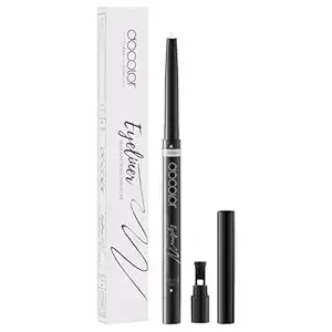 Docolor Eyeliner Gel Pen Ultra-Pigmented Waterproof Smudge-Proof Gel Eyeliner Pencil, White