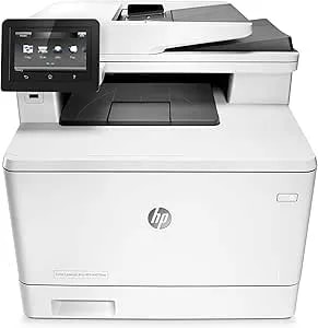 Hp Laserjet Pro m477fnw Multifunction Wireless Color Laser Printer With Built-In Ethernet (cf377a) (Renewed)