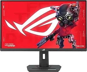 ASUS ROG Strix 27” 4K HDR400 USB-C Gaming Monitor(XG27UCS)–UHD (3840 X 2160), 160Hz, 1ms, Fast IPS,130% Srgb,Extreme Low Motion Blur Sync, G-Sync Compatible, Displaywidget, Tripod Socket, 3yr Warranty