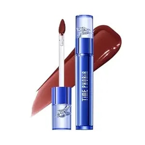 Aphrodite Everlasting Glossy Tint Lip Gloss 010 Cyprus - Glass-Like Shine Finish, Long-Lasting Glossy Hydrating Tint Lip Stain, Buildable Rich Color, Moisturizing Non-Drying Lightweight