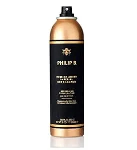 Philip B Russian Amber Imperial Dry Shampoo 8.8 Oz. (260 Ml) - Adds Volume And Shine, Refreshes Hair, Absorbs Scalp Oils