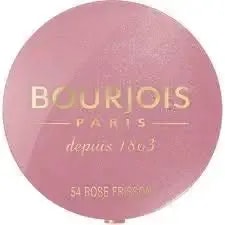 Bourjois Little Round Pot Blusher 54 Rose Frisson 1pc One Stroke Of The Brush Reveals The Irresistible Aroma Of The Scented Powder.