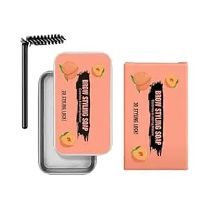 Brow Gel Eye Brow Gel Eyebrow Soap Kit Long Lasting Eyebrow Setting Styling Soap Eyebrow Makeup Clearbrow Gel (Pink, One Size)