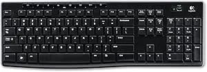 Logitech 920003051 k270 Wireless Keyboard, Usb Unifying Receiver, Black