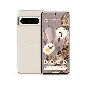 Google Pixel 8 Pro, Fully Unlocked - White, 128 Gb, 6.7 In Screen - Porcelain (Renewed)