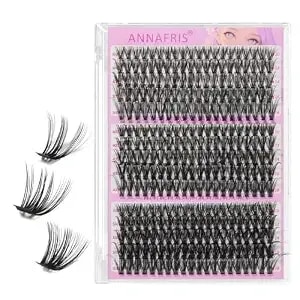 Lash Extension Kit,Diy Lash Clusters Eyelash Extension Kit,Individual Lashes Kit With Lash Bond And Seal, Lash Remover And Lash Tweezers For Self Use (30d&40d&50d-Lash)