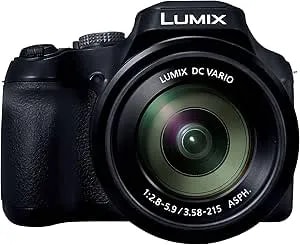 Panasonic Lumix FZ80D Point And Shoot Digital Camera 4K Photo/Video Recording With Power Optical Image Stabilizer, Vlogging Camera With 60X Optical Zoom & 20-1200mm Wide-Angle Lens - DC-FZ80D